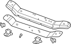 4814975AI Radiator Support Tie Bar (Lower)