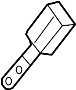 1NS461DVAC Seat Belt Receptacle