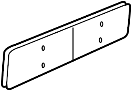 5288487AC LICENSE. Bracket. PLATE.