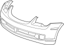 5159183AA Bumper Cover (Front, Upper, Lower)