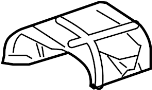 5097485AA Floor Pan Heat Shield (Rear)