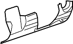 ZC16ARKAA Instrument Panel Knee Bolster (Upper, Lower)