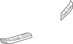 4806125AA Bumper Cover Spacer Panel (Front)