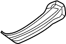 Bracket. Rail. (Front, Lower). A Bracket used to attach.
