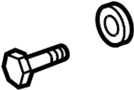 View Bolt. Engine. CRANKSHAFT. Damper.  Full-Sized Product Image
