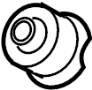4782672AA Upper CONTROL arm bushing.
