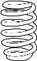 4895703AB Coil Spring (Front)