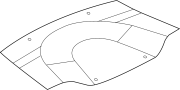 Shield. (Front, Lower). Powertrain Skid Plate.