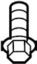 Screw. Shield. (Front, Rear, Lower). A Screw that is used to.