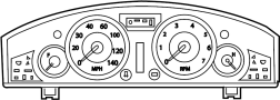 5030225AE Instrument Cluster