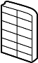 55111146AA Quarter Panel Vent