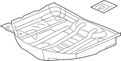 4780793AI Floor Pan (Front, Rear)