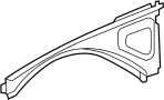 68037593AA Fender Rail (Upper)