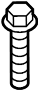 6509605AA Air. Screw. Cleaner. Bolt. Cover. (Upper)