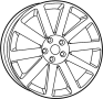 1PA56SZGAC Wheel