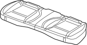 1VA38DX9AA Seat Cover (Rear)