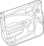 6FB051X9AF Door Interior Trim Panel (Front)