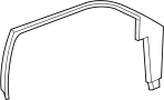 55315135AC Door Window Molding (Upper)