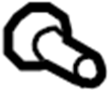 5179890AA BRAKE. Pin. Parking. Shoes.