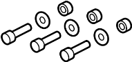 68249370AB Drive Shaft Bolt