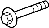 View Bolt. Engine. CRANKSHAFT. Damper.  Full-Sized Product Image