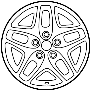 UW21XZAAB Wheel