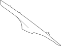 LL94RK5AD Body C-Pillar Trim Panel (Rear, Upper)