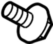 5097692AA Bumper Impact Absorber Screw