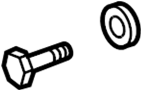 View Bolt. Engine. CRANKSHAFT. Damper.  Full-Sized Product Image