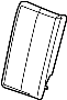 1AP141DVAA Seat Armrest (Rear)