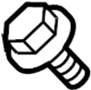 View Shield. Heat. Bolt. Screw. Mount.  Full-Sized Product Image