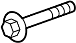 View Bolt. Engine. CRANKSHAFT. Damper.  Full-Sized Product Image
