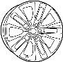 1PA57SZGAB Wheel