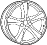 5PE92DD5AB Wheel