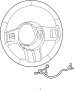 6AD81DX9AA Steering Wheel
