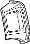 1VZ23XSAAA Steering Wheel Trim (Rear)