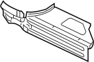 4780902AE Extension. Panel. (Front, Rear, Lower)