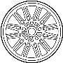 TL21XZAAA Wheel