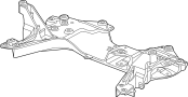 68080592AE Suspension Subframe Crossmember (Front)