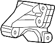 52123538AA CV Axle Shaft Carrier Bearing Bracket