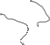 68083026AB Sunroof Drain Hose (Rear)