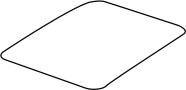 68170197AA Sunroof Glass