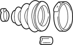 5018063AA Boot. Kit. Joint. CV. Inner. Outer.