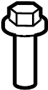 View Bolt. Bracket. (Front, Rear, Upper, Lower) Full-Sized Product Image