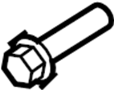View Bolt. Arm. Control. Engine. Cradle. (Front, Rear, Upper, Lower) Full-Sized Product Image
