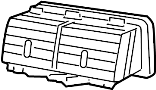1QH731X9AC Dashboard Air Vent