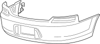 5073328AA Bumper Cover (Rear, Upper, Lower)