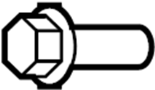 View Bolt. Pulley. CRANKSHAFT. Damper. Engine.  Full-Sized Product Image