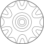 5085364AA Wheel Cap