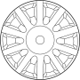 5272552AA Wheel Cover